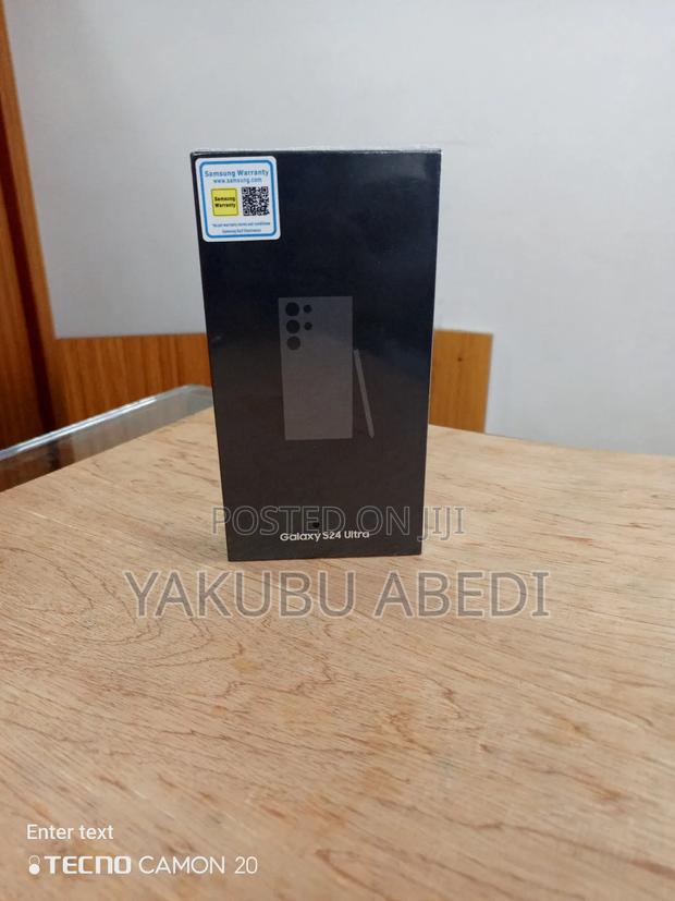 New Samsung Galaxy S24 Ultra 256 GB Black · Photo 1