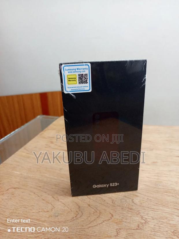 New Samsung Galaxy S23 Plus 256 GB Black · Photo 1
