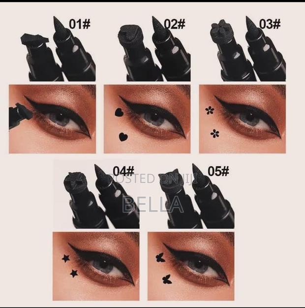 2in 1 Butterfly Seal Eyeliner Pen Star Moon Stamp · Photo 2