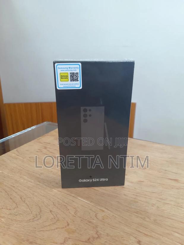 New Samsung Galaxy S24 Ultra 256 GB Black · Photo 1