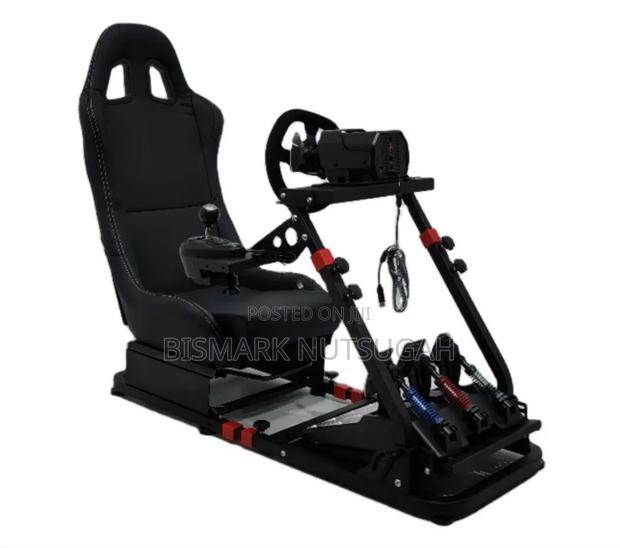 Foldable Racing Gaming Stimulator Cockpit Seat · Photo 1