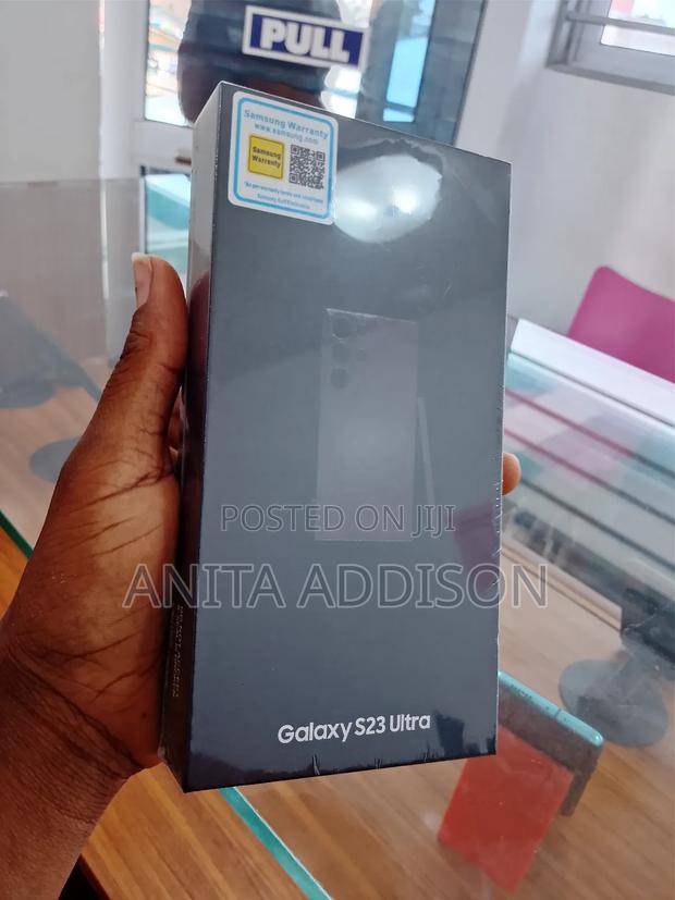 New Samsung Galaxy S23 Ultra 256 GB Black · Photo 1