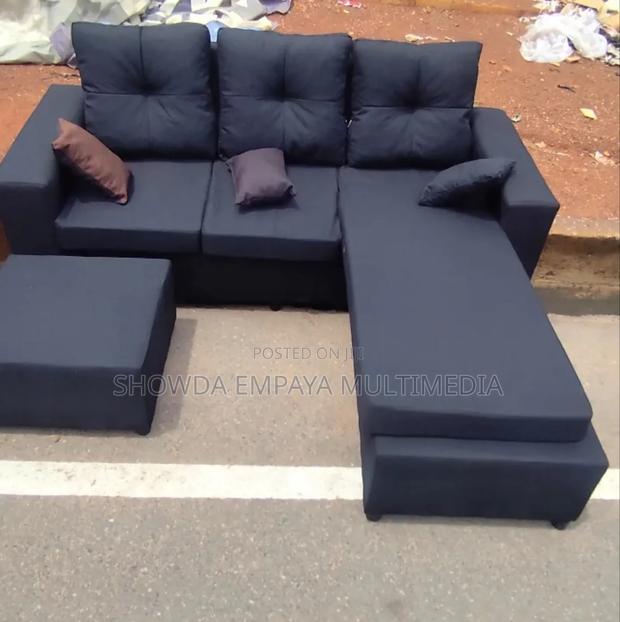 L Shaped Sofa With Center Table · Photo 1