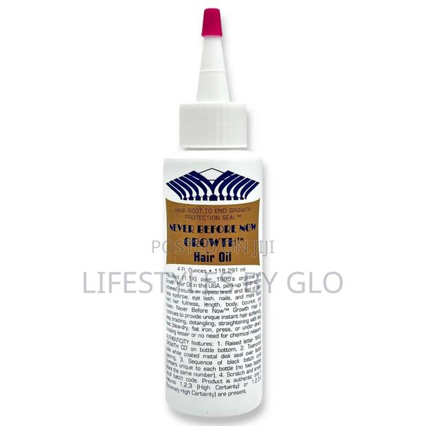 Never Before Now Growth Hair Oil 4oz ( by Wild Growth) · Photo 1