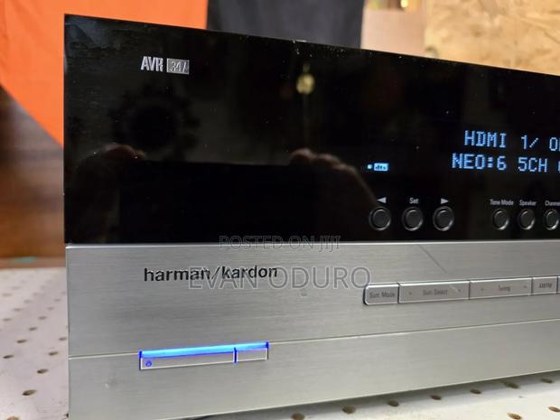 Powerful Herman Kardon Avr Receiver,Radio,Bluetooth,Optical,Aux,Usb · Photo 3