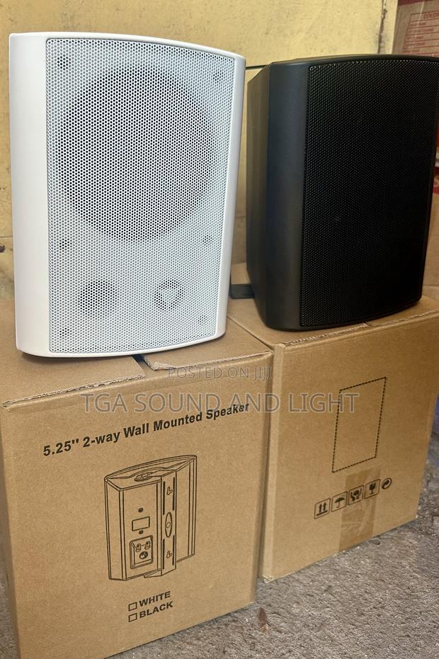 Pro-musica 5.25” 2-way Wall Mounted Speakers - Pair · Photo 1