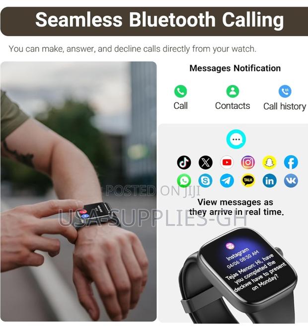 Tozo Amoled S7 Smart Watch 46.99mm Ultra Hd Screen From Amazon Usa · Photo 3
