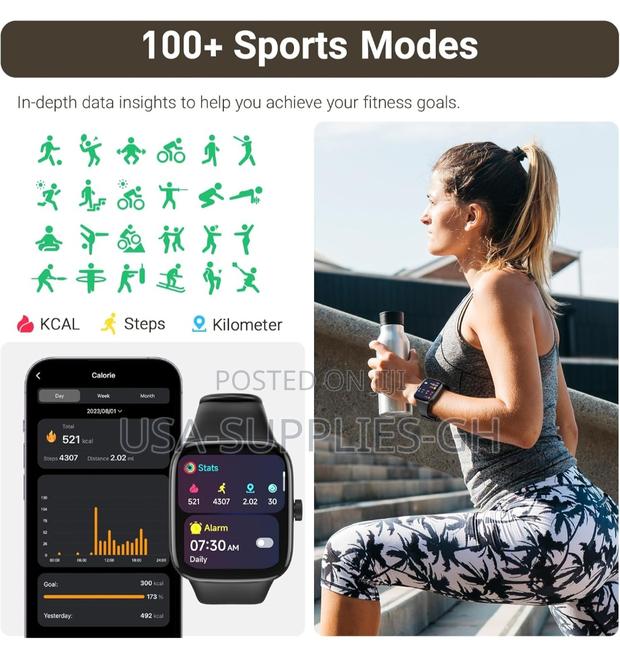 Tozo Amoled S7 Smart Watch 46.99mm Ultra Hd Screen From Amazon Usa · Photo 4