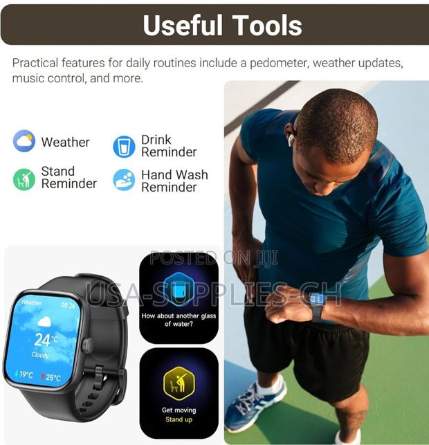 Tozo Amoled S7 Smart Watch 46.99mm Ultra Hd Screen From Amazon Usa · Photo 6