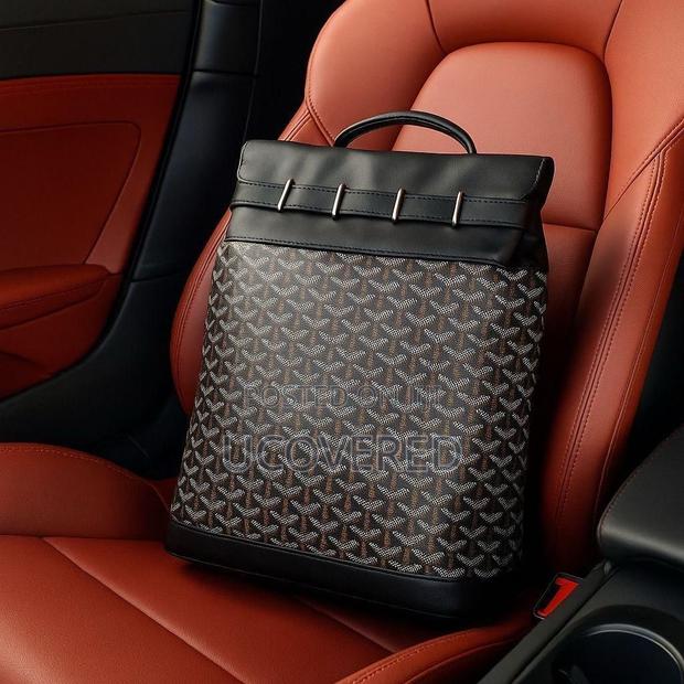 Goyard Leather Solid Waterproof Backpacks · Photo 4