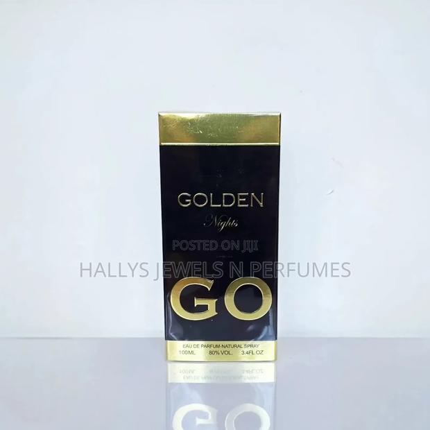 Golden Nights Go Perfume by Fragrance World, 100ml, Men's · Photo 1