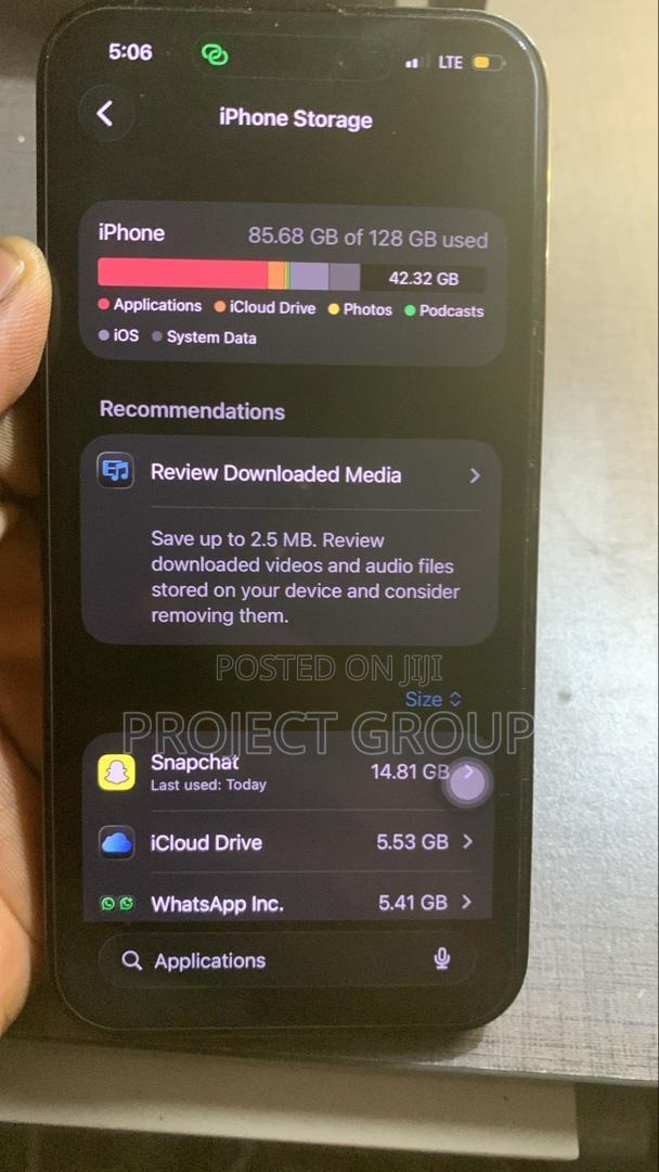 Apple iPhone 14 Pro Max 128 GB Black · Photo 3
