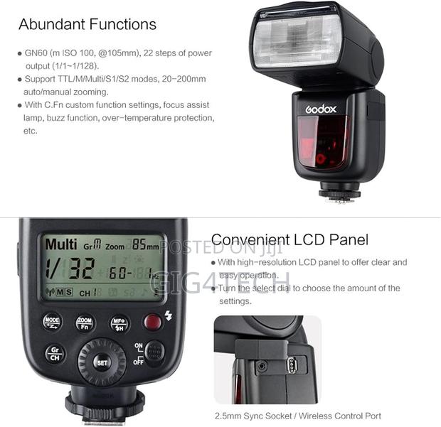 Godox V850ii Kit Ving Lithium-Ion on Top Camera Flash · Photo 4