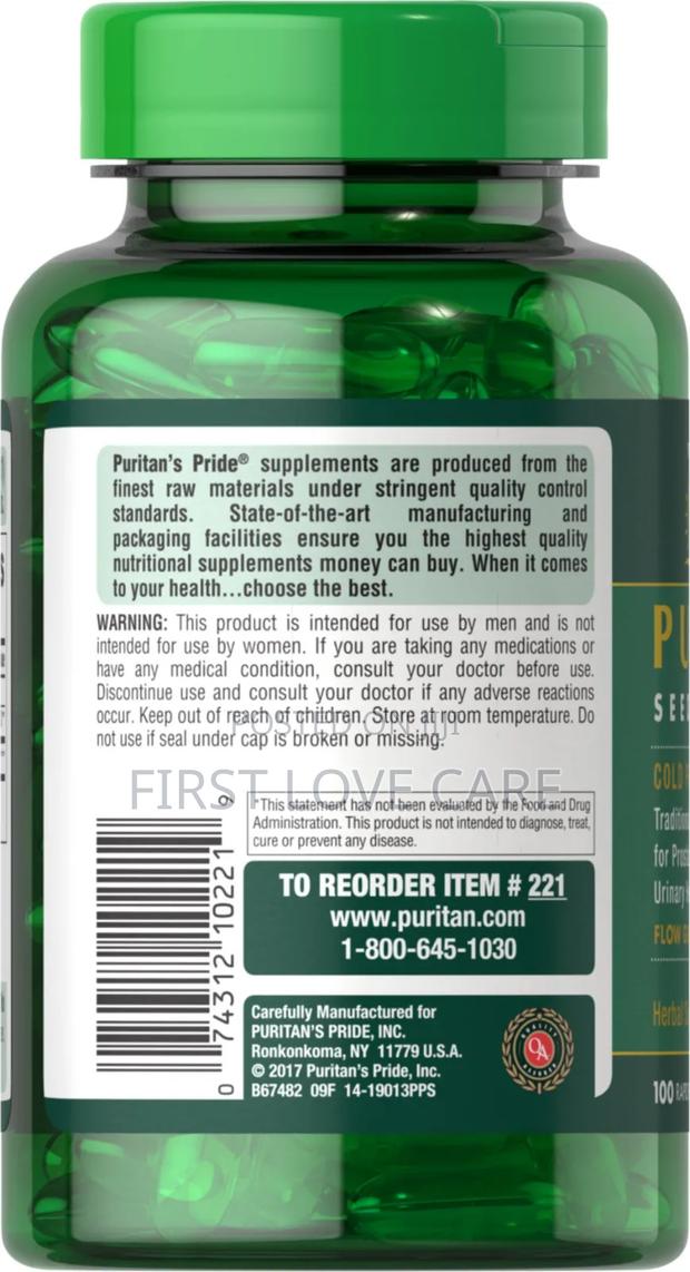 Puritan Pride Pumpkin Seeds Oil 1000mg · Photo 4