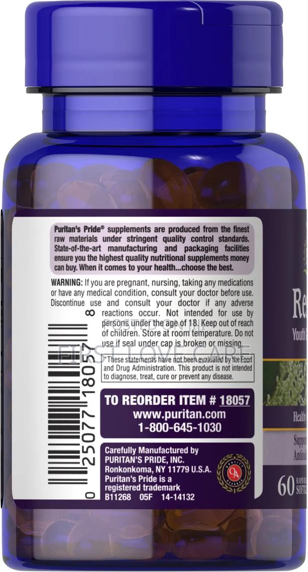 Puritan's Pride Resveratrol Youth Guard 100mg · Photo 4