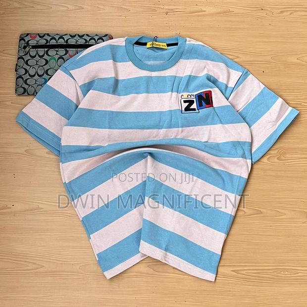 Calvin Klein Striped Short-Sleeved T-Shirt. · Photo 2