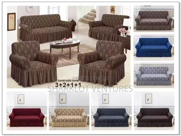 Original Jacquard Sofa Covers 4pcs Set · Photo 2