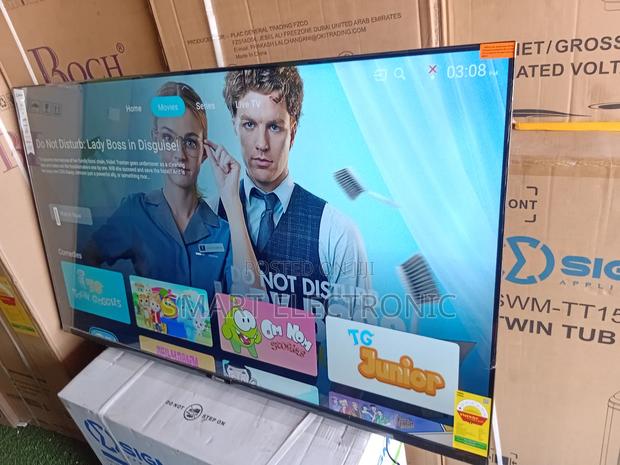Crystal Clear Picture – Sigma 55” Smart Television · Photo 1