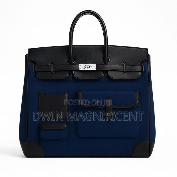 Hermès Cargo Hac Birkin Bag, Style Crafted From Canvas and Leather · Photo 2