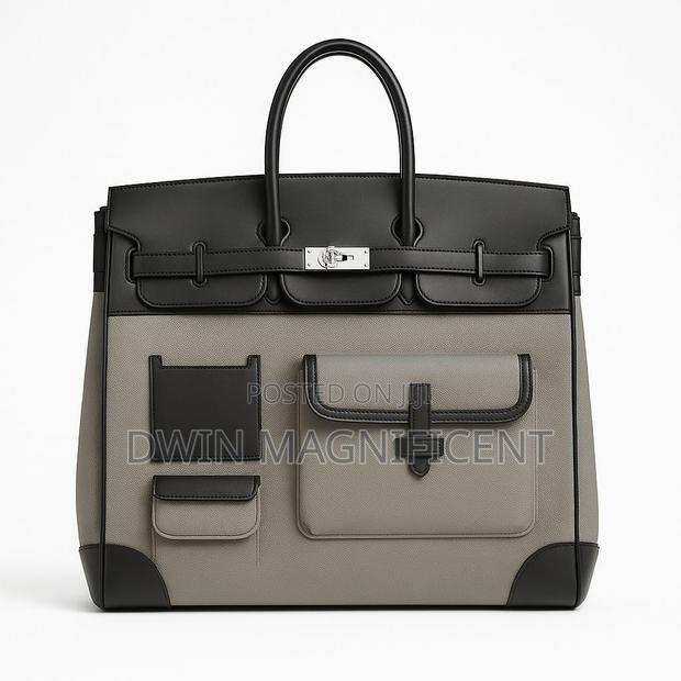 Hermès Cargo Hac Birkin Bag, Style Crafted From Canvas and Leather · Photo 5