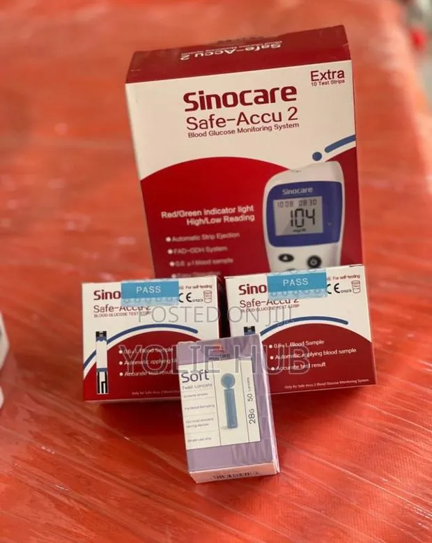 Sinocare Safe -Accu 2 Glucometer Machine · Photo 1