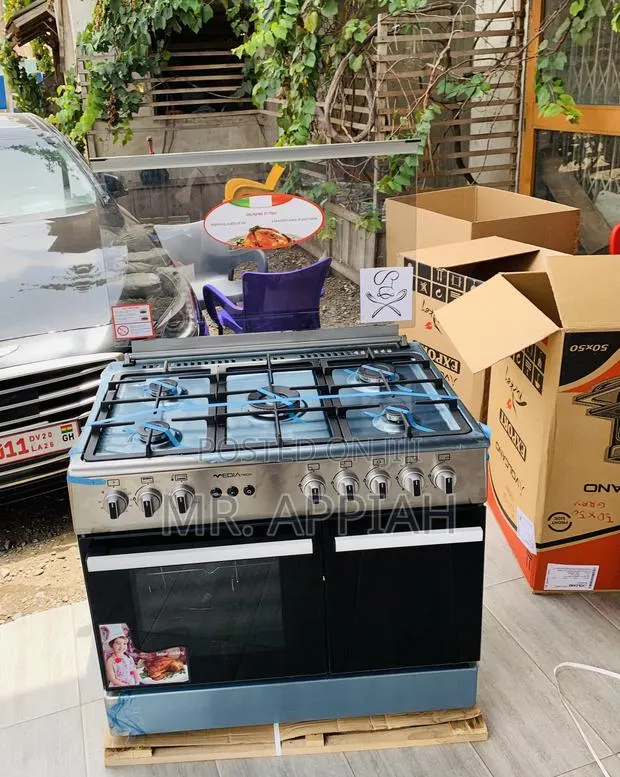 Get Premium Mediatech 5 Burner Freestanding Gas Cooker. · Photo 1