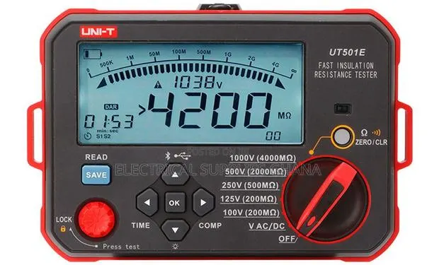 Uni-t Ut501e Fast Insulation Resistance Tester Megger · Photo 1