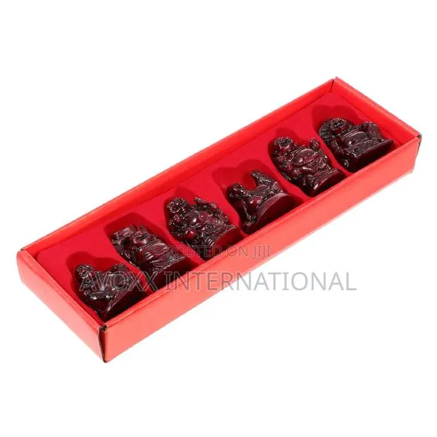 Handmade Complete Set of Mini Buddha 6 Pc's in the Set · Photo 1