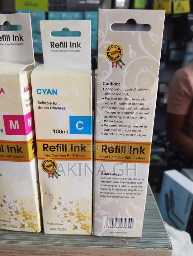 Premium Universal Dye Ink for Hp Canon and Epson Printers 100ml · Photo 2