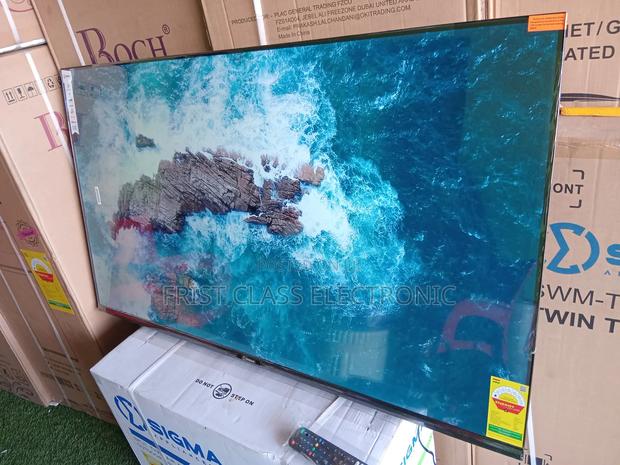 Sigma 55” Smart Uhd Tv – Model 55p635, Clear Picture · Photo 1