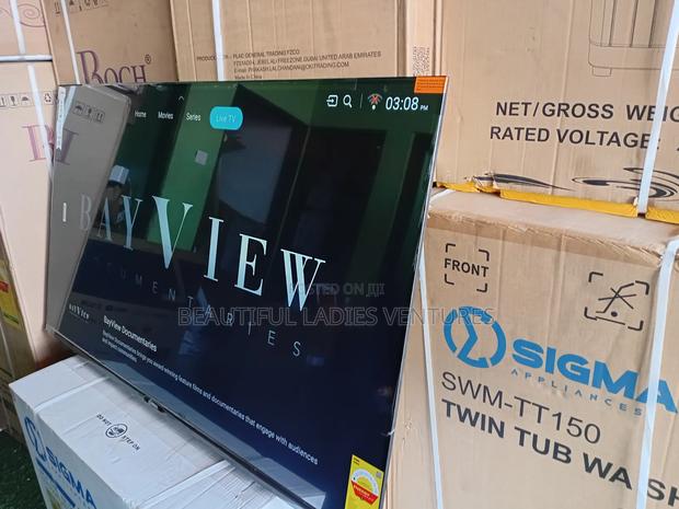 Powerful 55-Inch Smart Android Television Smooth Wireless Connection · Photo 1