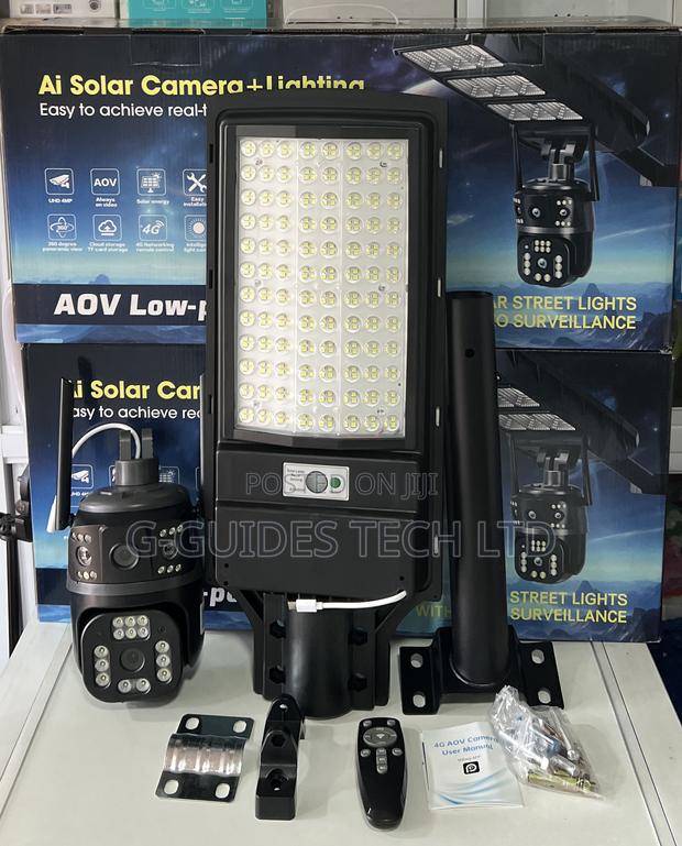 Ultra 4g Ai Aov Solar Street Light Camera 4mp · Photo 4