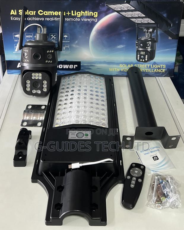 Ultra 4g Ai Aov Solar Street Light Camera 4mp · Photo 6