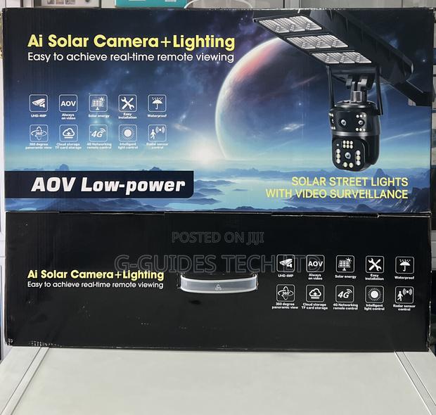 Ultra 4g Ai Aov Solar Street Light Camera 4mp · Photo 5