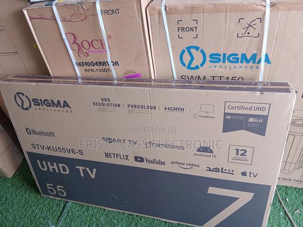 Sigma 55 Inch Uhd Smart Tv – Feel the Difference · Photo 2