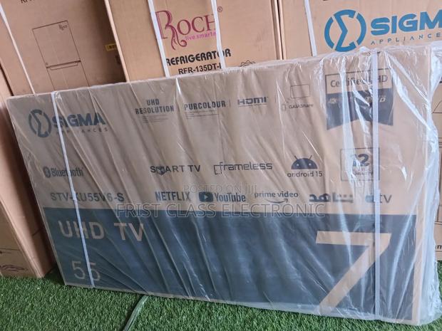 Sigma 55” Smart Led – Big Screen, Smart Features · Photo 1