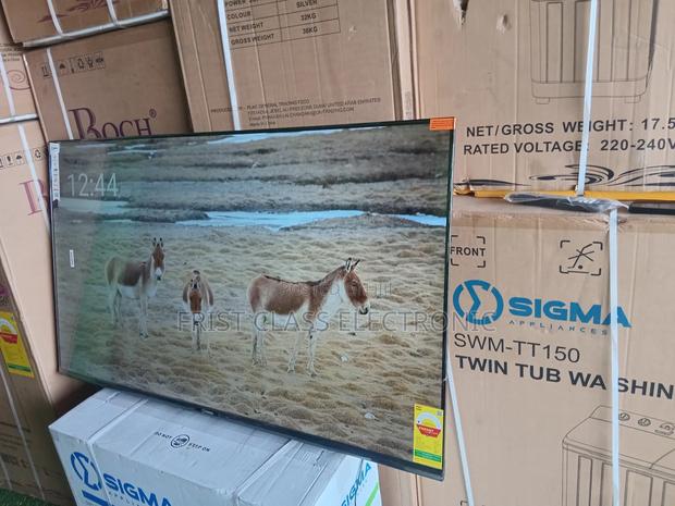 Sigma 55 Inch Smart Flat Tv – Bright, Bold, Beautiful · Photo 1