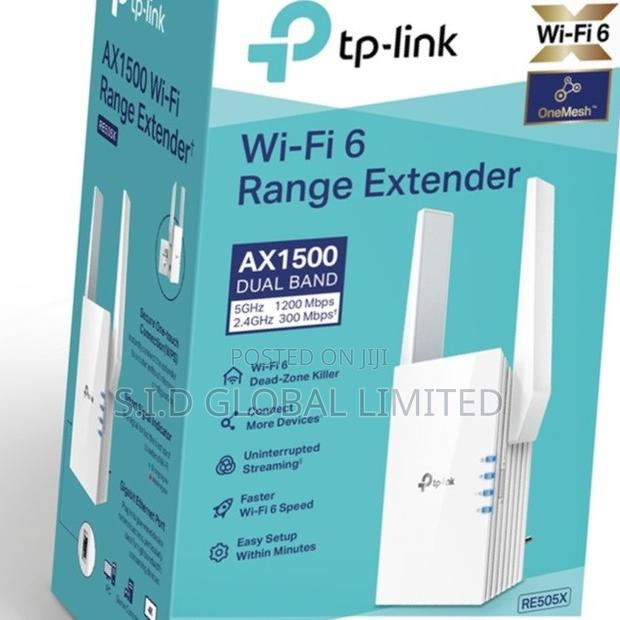 Ax1500 Wi-fi 6 Range Extender - Tp-link · Photo 1