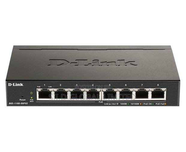 D-link1100, 08pv2 - Gigabit Smart Manage Switch · Photo 1