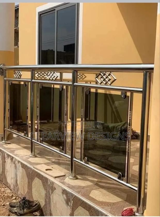 Stainless Steel Handrail Fabrication and Installation · Photo 1