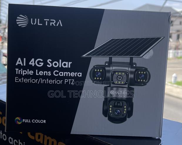 Ultra Ai 4g Solar Triple Lens Camera 6mp Ultra 4g Solar Camera · Photo 3