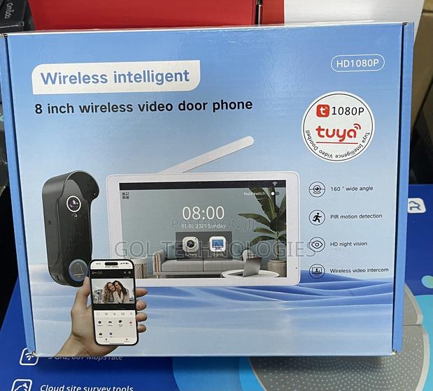 Wireless Video Doorbell 8 Inches Tuya App 1080p Video Intercom · Photo 2