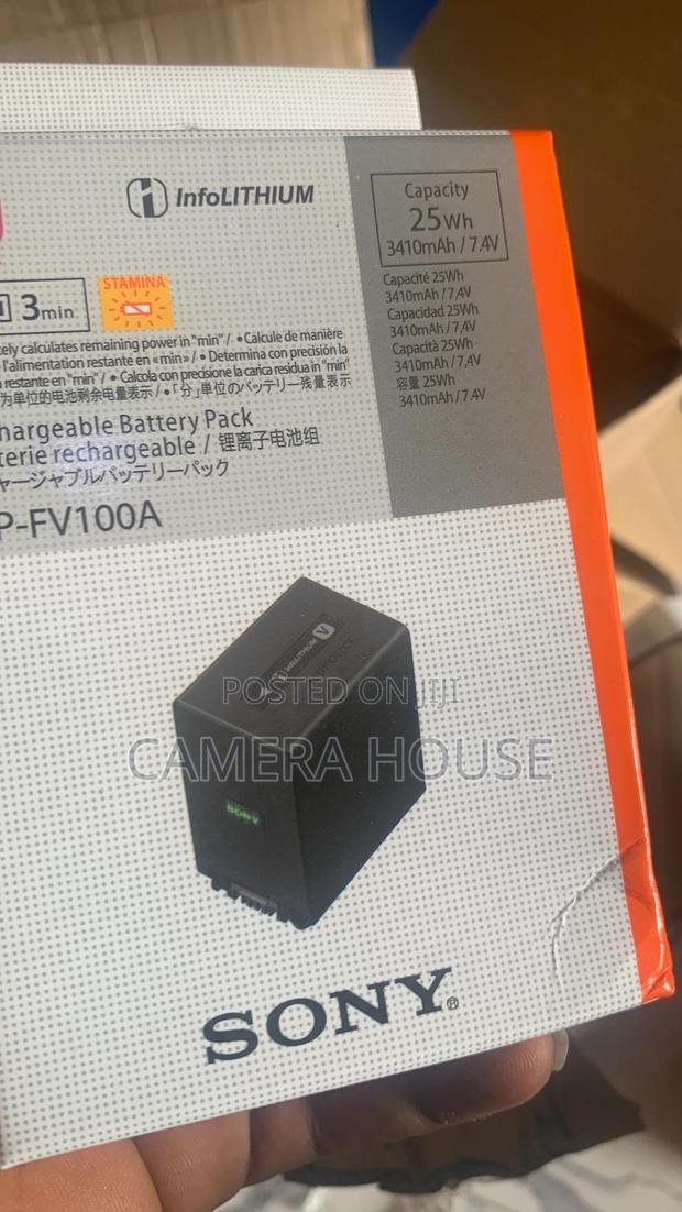 Sony Np-fv100 Battery · Photo 2