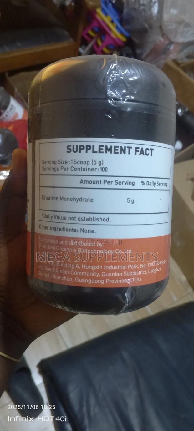 Original Micronized Creatine Monohydrate #500grams #100 Servings · Photo 2