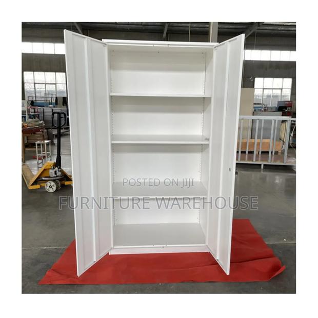Two Door Metal Storage Cabinet · Photo 2