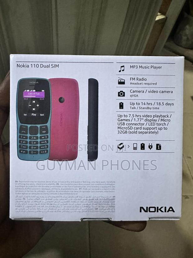 New Nokia 110 Black · Photo 2