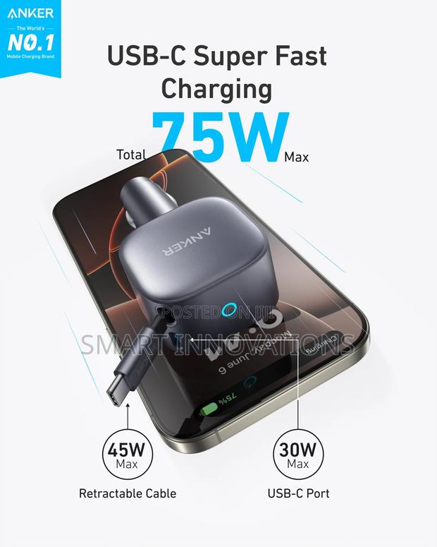 Anker Nano 75w Car Charger · Photo 2