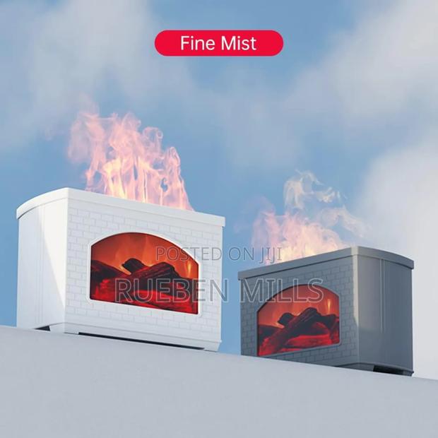 Puooifrty Simulated Lighting Effect Atomizing Fireplace Diffuser · Photo 2
