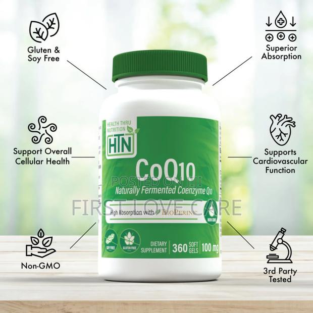 Health Thru Nutrition Coq 10 100mg With Bioperine · Photo 2