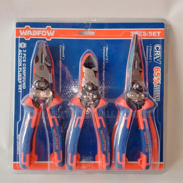 3 PCS Compound Action Pliers Set · Photo 1